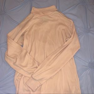 Light yellow turtleneck